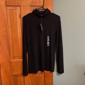 Black turtle neck long sleeve shirt. NWT